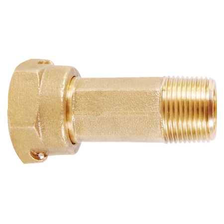 3/4 T-4214NL BRASS METER CPLG